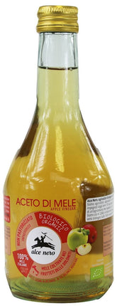 BIO filtrerad äppelcidervinäger 500 ml - ALCE NERO